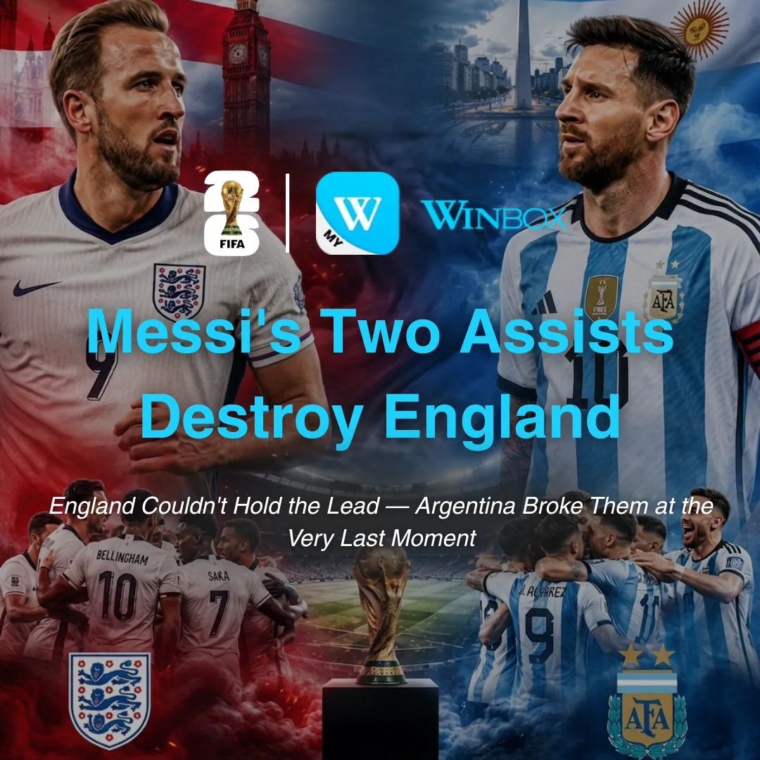 England Were 35 Minutes From Glory — Argentina Took It Away in the Cruelest Possible Way